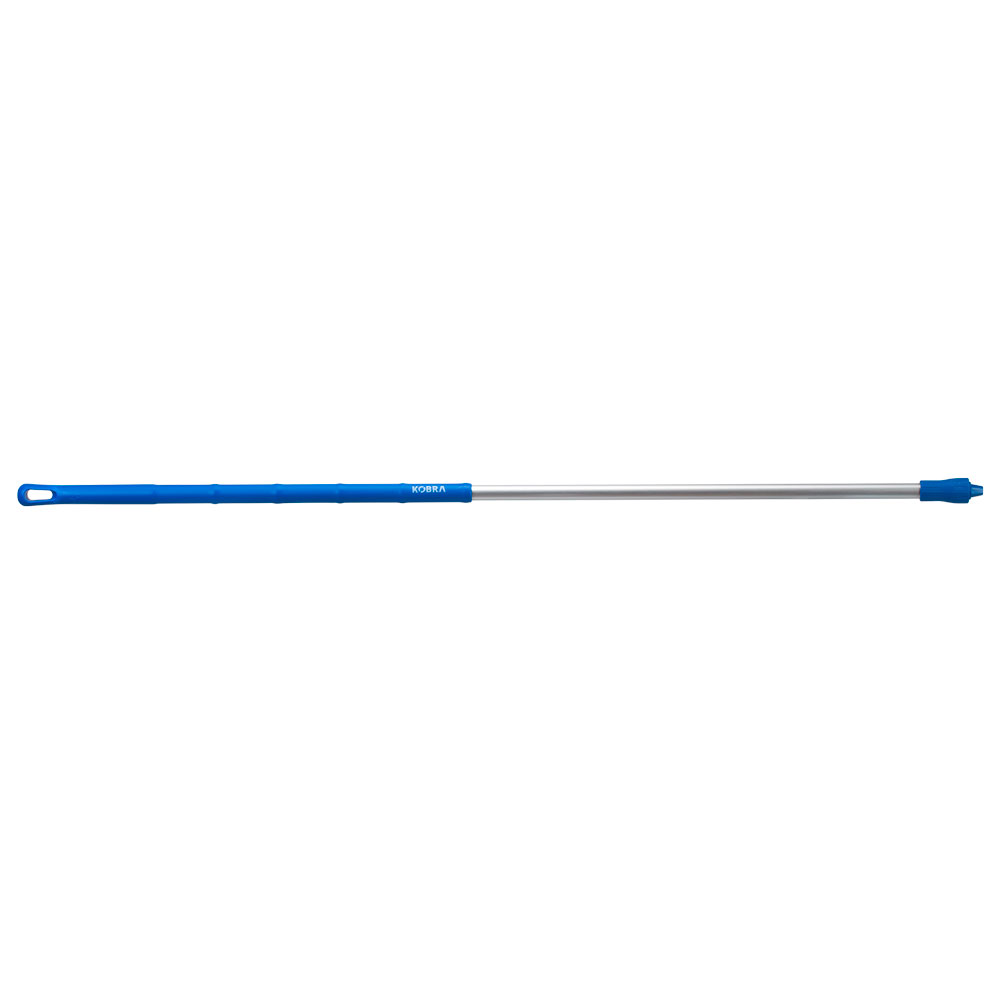 Alustiel lang mit ergonomischem Griff Blau