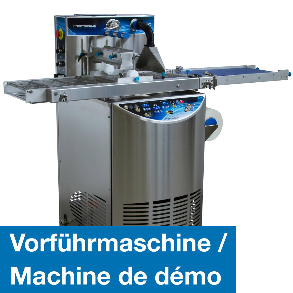 Machine de démo tempéreuse Pomati T20