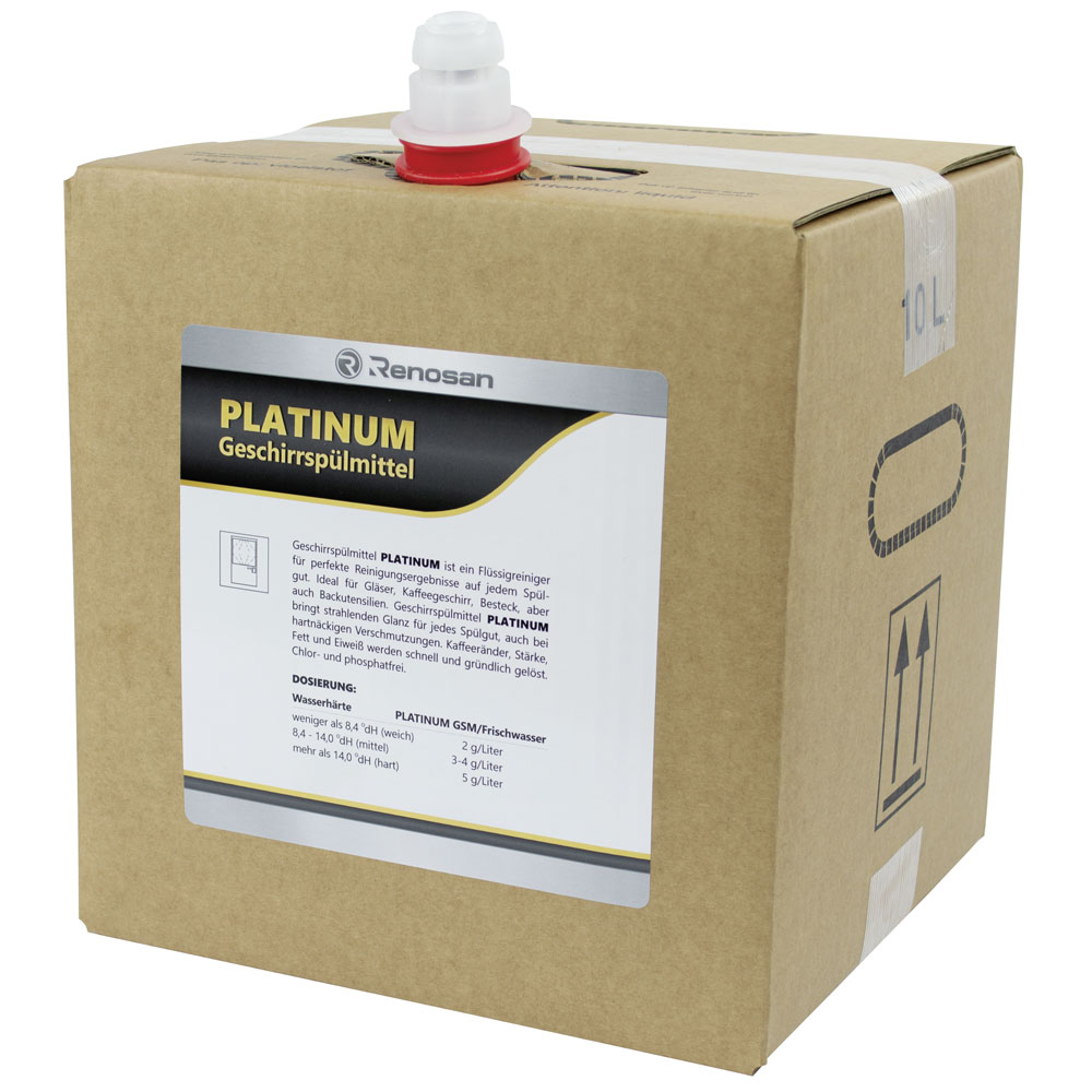 Geschirrspülmittel Renosan PLATINUM Bag-in-Box