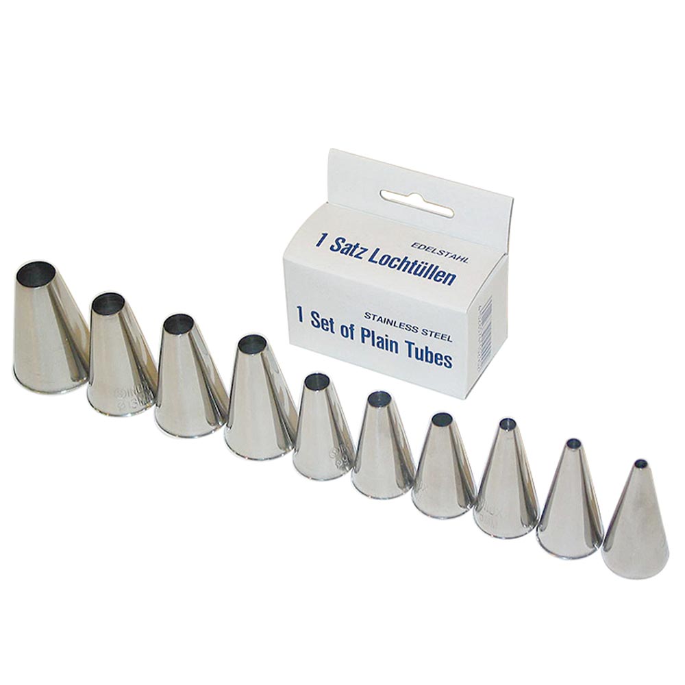 Douilles lisses en acier inoxydable