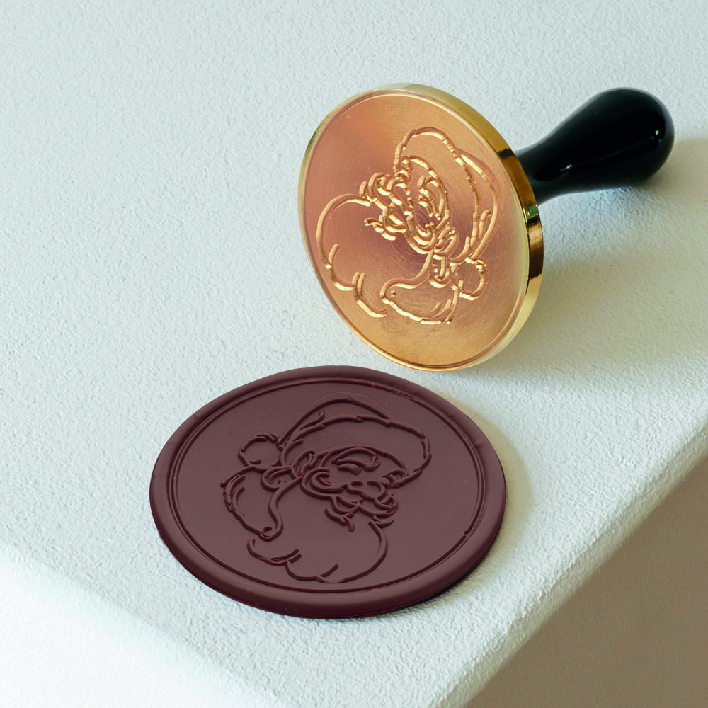 Schokoladen Stempel Santa Claus
