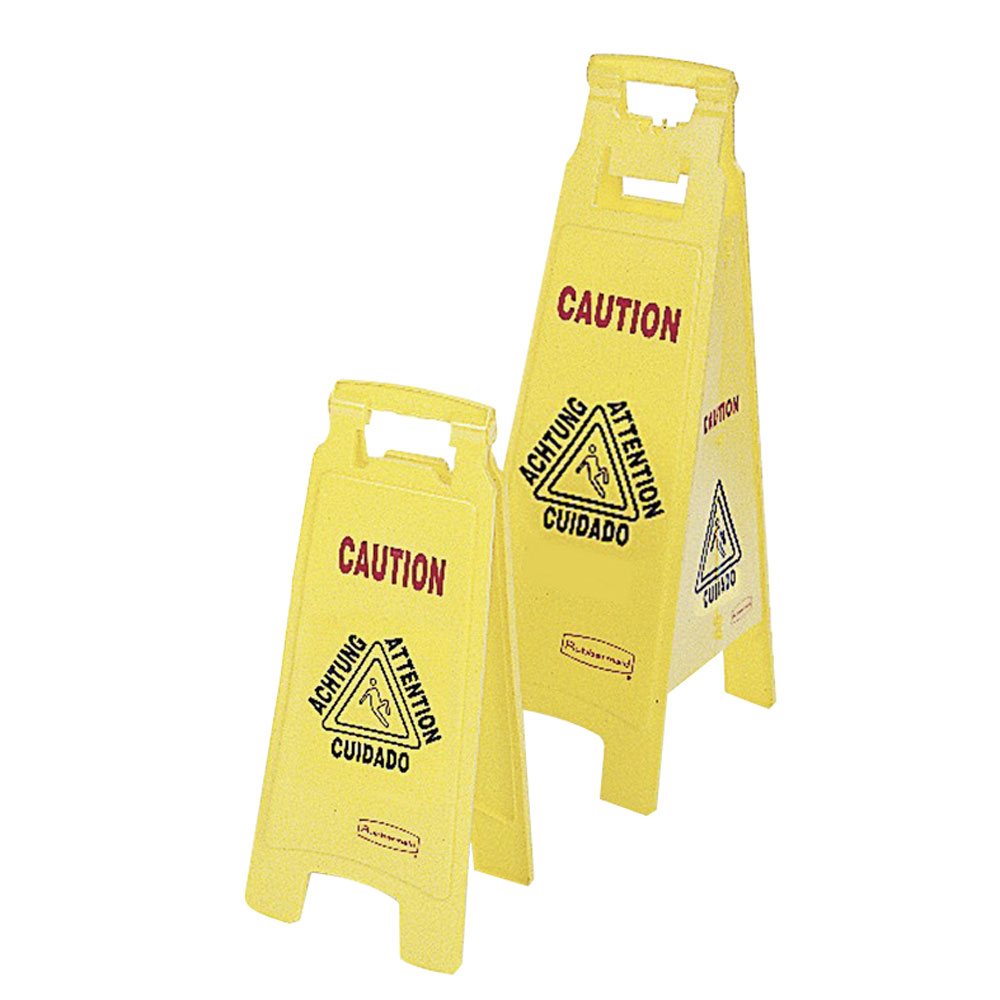 Warnschild Rubbermaid