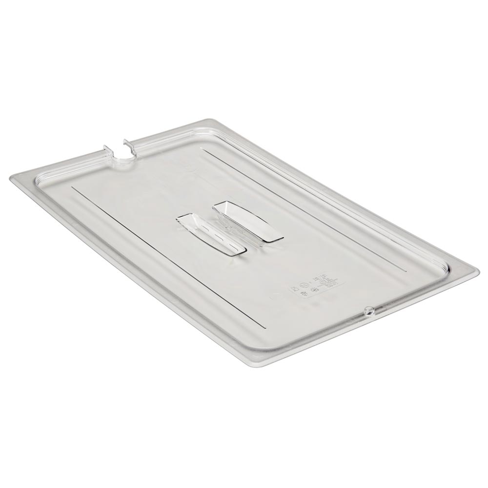 GN-Deckel transparent mit Löffelaussparung Cambro