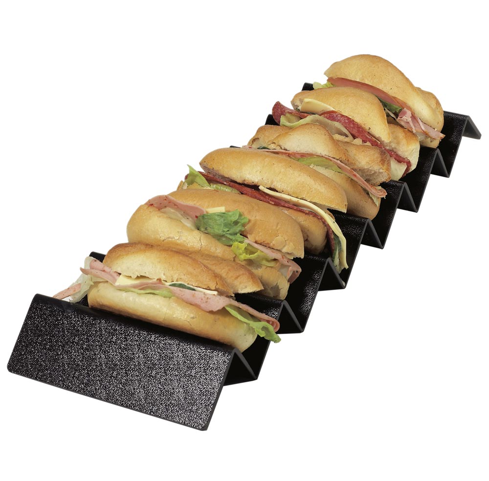 Présentoir ondulé noir Présentoir ondulé noir