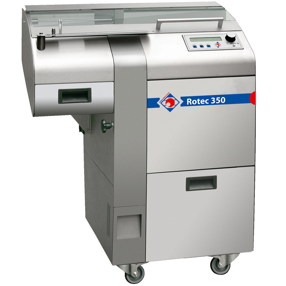 Machine à couper le pain Rego Rotec, épaisseur des tranches réglable ...