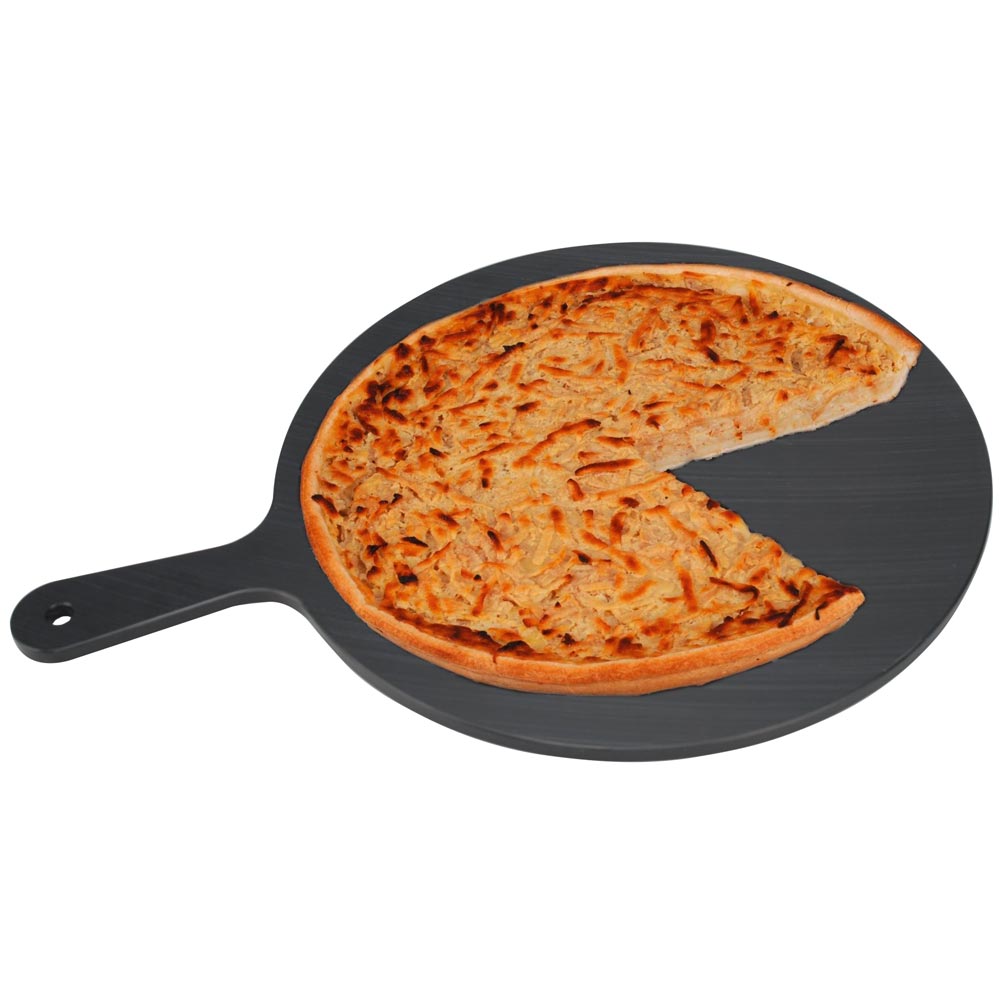 Planche à gâteaux noire avec manche Planche à gâteaux noire avec manche