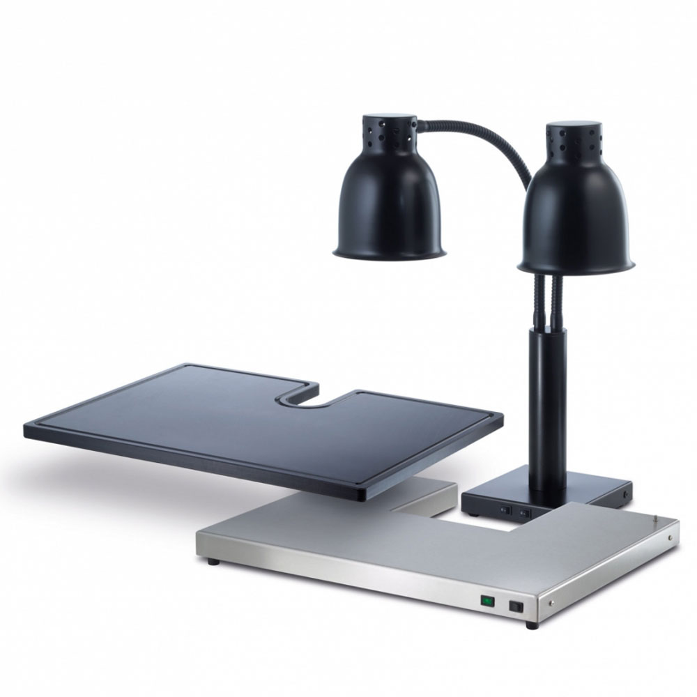 Station de découpe pour lampe chauffante dual, non chauffée