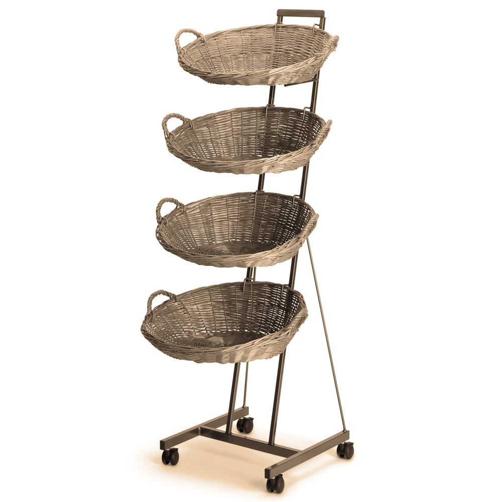 Présentoir pour petits pains, modèle de sol Présentoir pour petits pains, modèle de sol