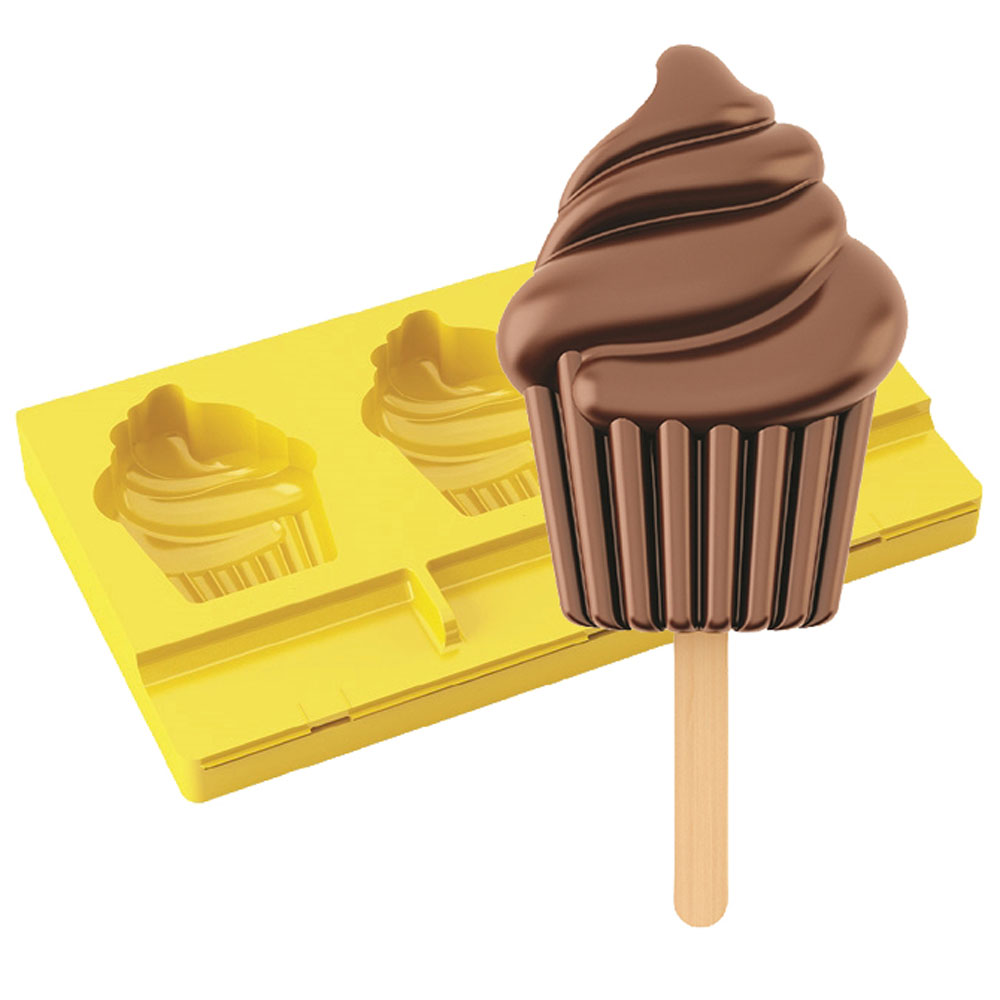 Glace am Stiel Cupcake