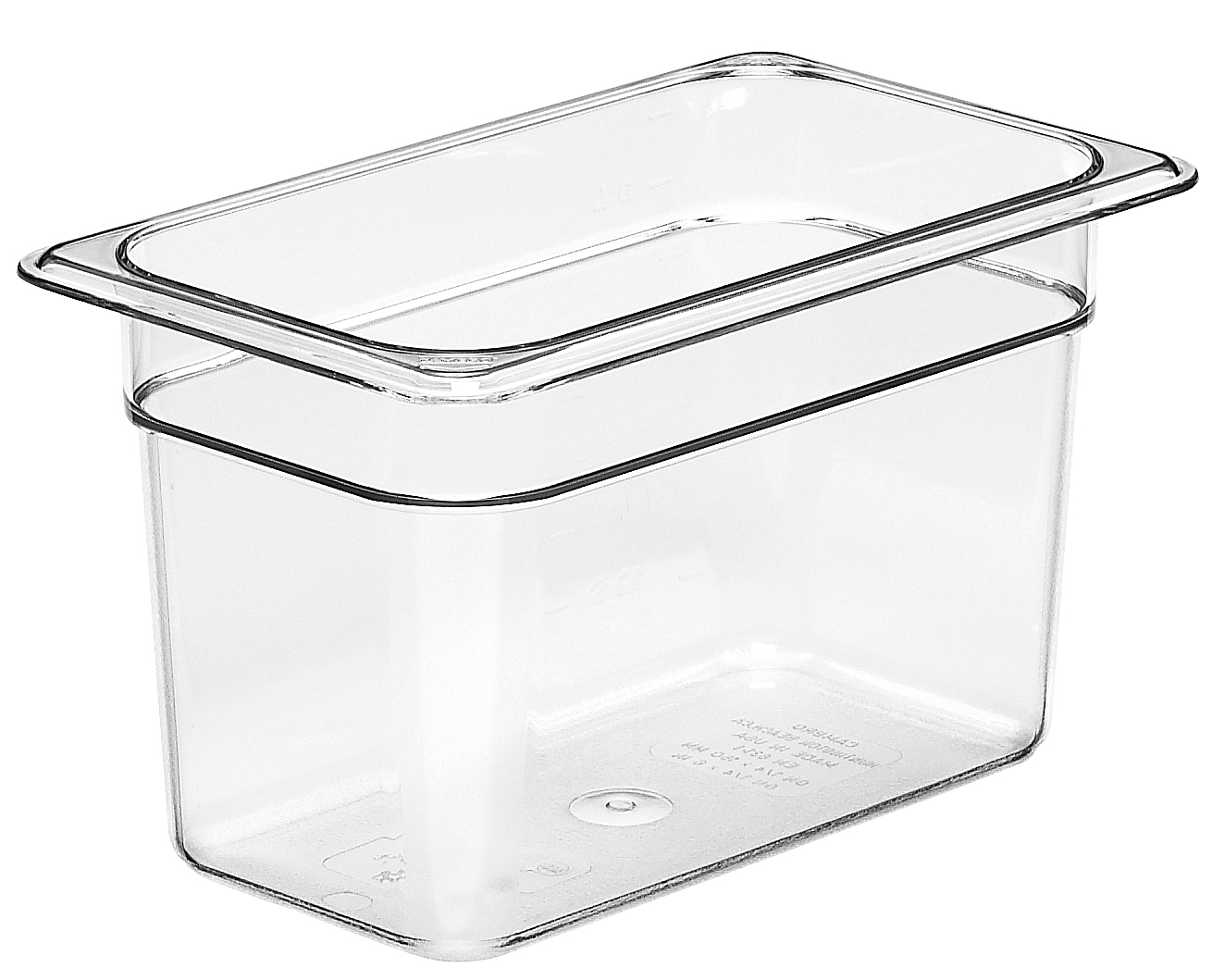 GN-Schalen Kunststoff transparent Cambro