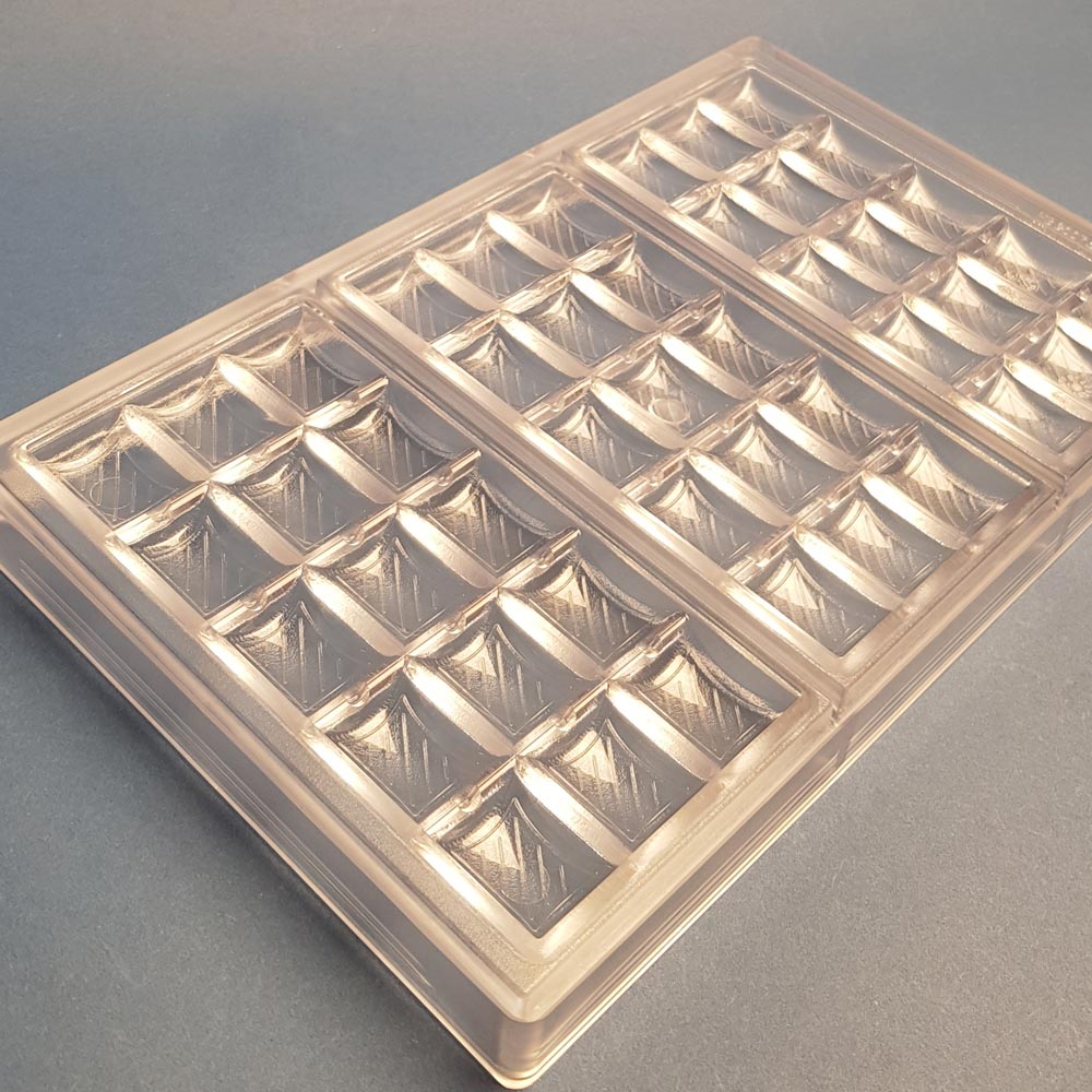 Tafel-Schokoladenform Creme